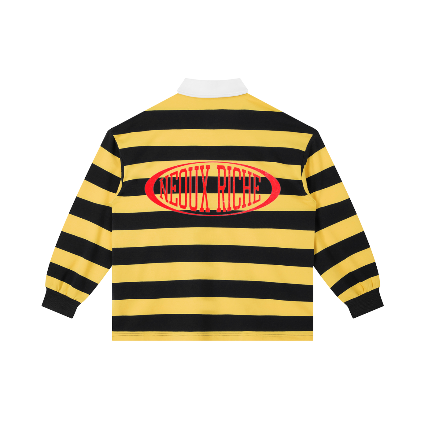 Color Block Stripe Polo Shirt